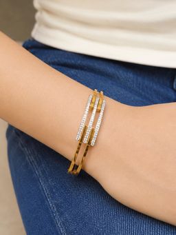 ELRA - Women White Stones Bracelet