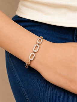 ELRA - Women White Stones Bracelet