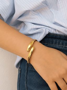 ELRA - Women Gold Statement Cuff