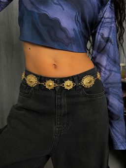 ISHKAARA - Women Gold Contemporary Body Chain