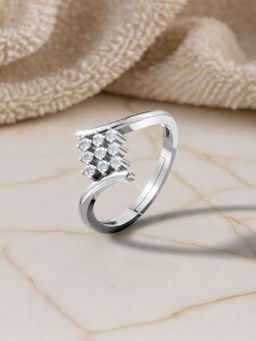 Miss Highness - Women White Stones Rings