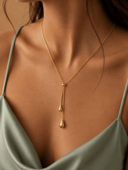 ELRA - Women Gold Statement Necklace