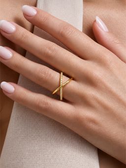 ISHKAARA - Women White Stones Rings