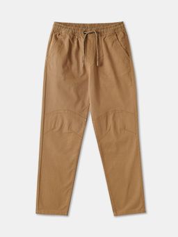 R&B - Solid Straight Boys Trouser - Brown