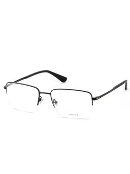 Police - Men Half Rim Black Metal Frames - VPLN12K57531FR (57)
