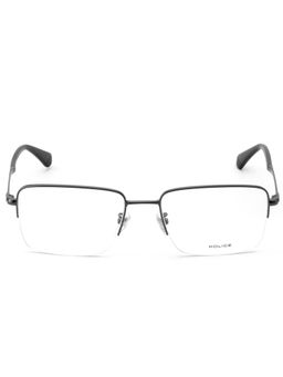 Police - Men Half Rim Grey Metal Frames - VPLN12K57568FR (57)