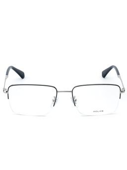 Police - Men Half Rim Blue Metal Frames - VPLN12K57E70FR (57)