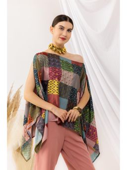 Kovet - Multi-Colour Bohemian Off - Shoulder Top