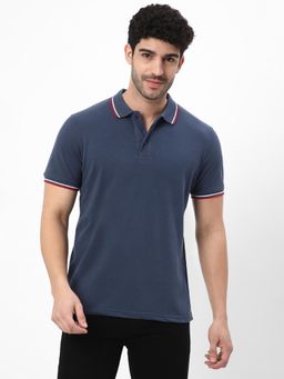 R&B - Mens Solid Regular Mens Polo T-Shirt