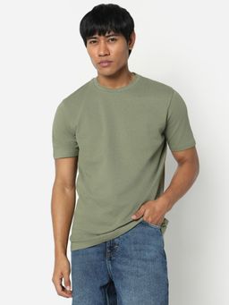 R&B - Mens Textured Regular T-Shirt