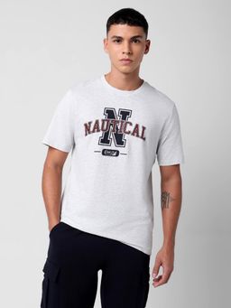 R&B - Mens Typographic Print Regular T-Shirt