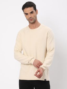 R&B - Mens Textured Regular T-Shirt