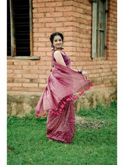 Eternity by Sakshi - Magenta Mohini Saree