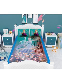 Athom Living - Disney Frozen The Forest Is Adventure Kids Double Bedsheet With 2 Pillow Cover