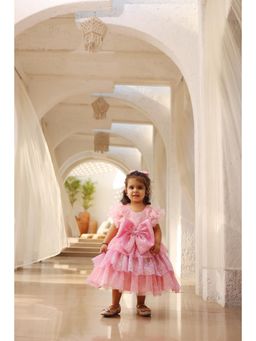 Fayon Kids - Pink Sequence Frock
