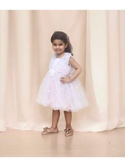 Fayon Kids - Baby Pink Butterfly Frock (Pret)