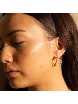Nishani - 925 Silver Wrap Around Studs Earrings For Women