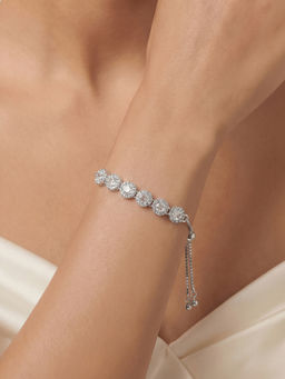 Joker and Witch - Joker & Witch Elara Silver Bling Adjustable Bracelet