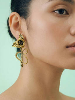 Joker and Witch - Joker & Witch Avenira Gold Snake Earrings
