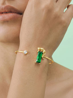 Joker and Witch - Joker & Witch Madero Gold Panther Adjustable Bracelet