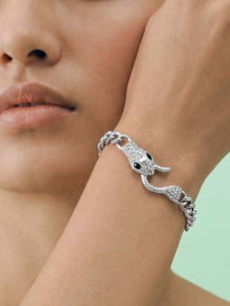 Joker and Witch - Joker & Witch Zalirae Silver Snake Adjustable Bracelet