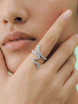 Joker and Witch - Joker & Witch Sakana Silver Adjustable Ring