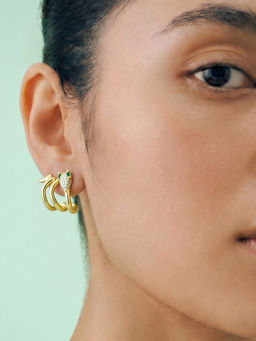 Joker and Witch - Joker & Witch Serpentina Gold Snake Stud Earrings