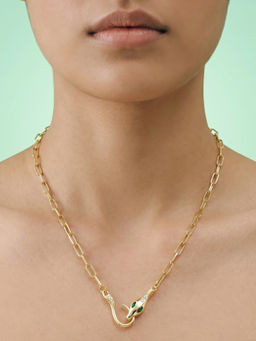Joker and Witch - Joker & Witch Alire Gold Animal Necklace
