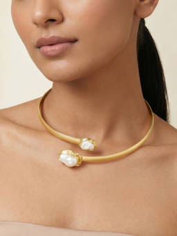 Joker and Witch - Joker & Witch Moralise Molten Pearl Adjustable Necklace