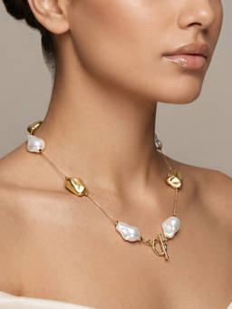 Joker and Witch - Joker & Witch Tivara Molten Pearl Multi-Colour Necklace
