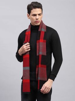 Monte Carlo - Men Cotton Checks Multi-Color Muffler