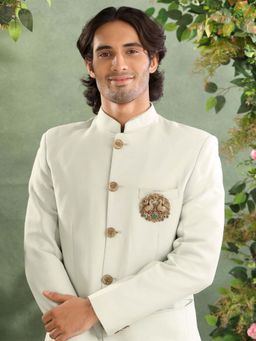 Cosa Nostraa - Peacock Splendor Brooch