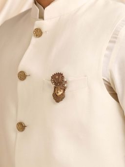 Cosa Nostraa - Divine Shrinathji Adornment Brooch