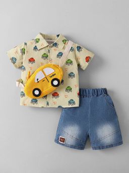 Hopscotch - Vehicle Collared Short Set