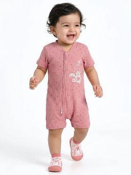Hopscotch - Cotton All Over Print Romper