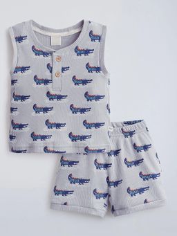 Hopscotch - Animal Print Shorts Set