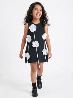 Hopscotch - 3D Floral Applique Dress