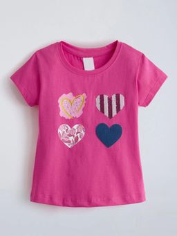 Hopscotch - Girl's PINK Tees