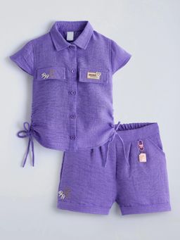 Hopscotch - Textured Knots and Tie-ups Co Ord Set