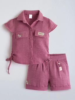 Hopscotch - Textured Knots and Tie-ups Co Ord Set