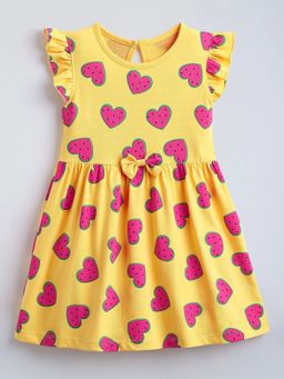 Hopscotch - Cotton Heart Casual Dress