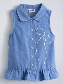 Hopscotch - Cotton Bow Top