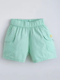 Hopscotch - Cargo Flap Pocket Cotton Shorts