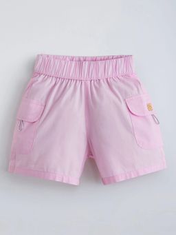 Hopscotch - Cargo Flap Pocket Cotton Shorts