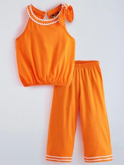 Hopscotch - Lace Bow Applique Co Ord Set
