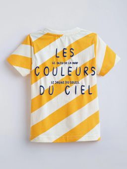 Hopscotch - Cotton Striped T-Shirt