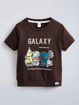 Hopscotch - Cotton Textured T-Shirt