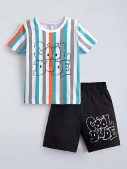 Hopscotch - Boys Printed Short set