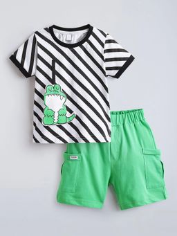 Hopscotch - Boys Printed Short set