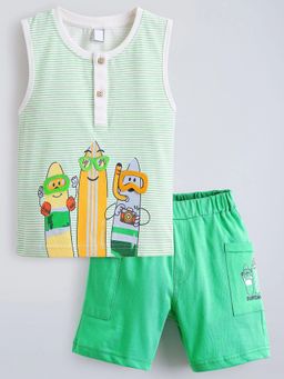 Hopscotch - Boys Printed Short set